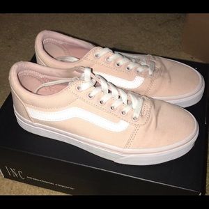 Light pink Vans